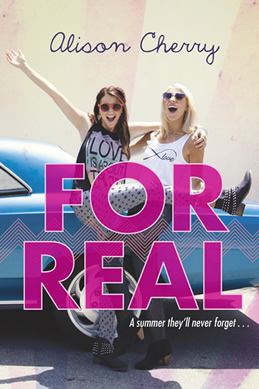 for real by author Alison Cherry